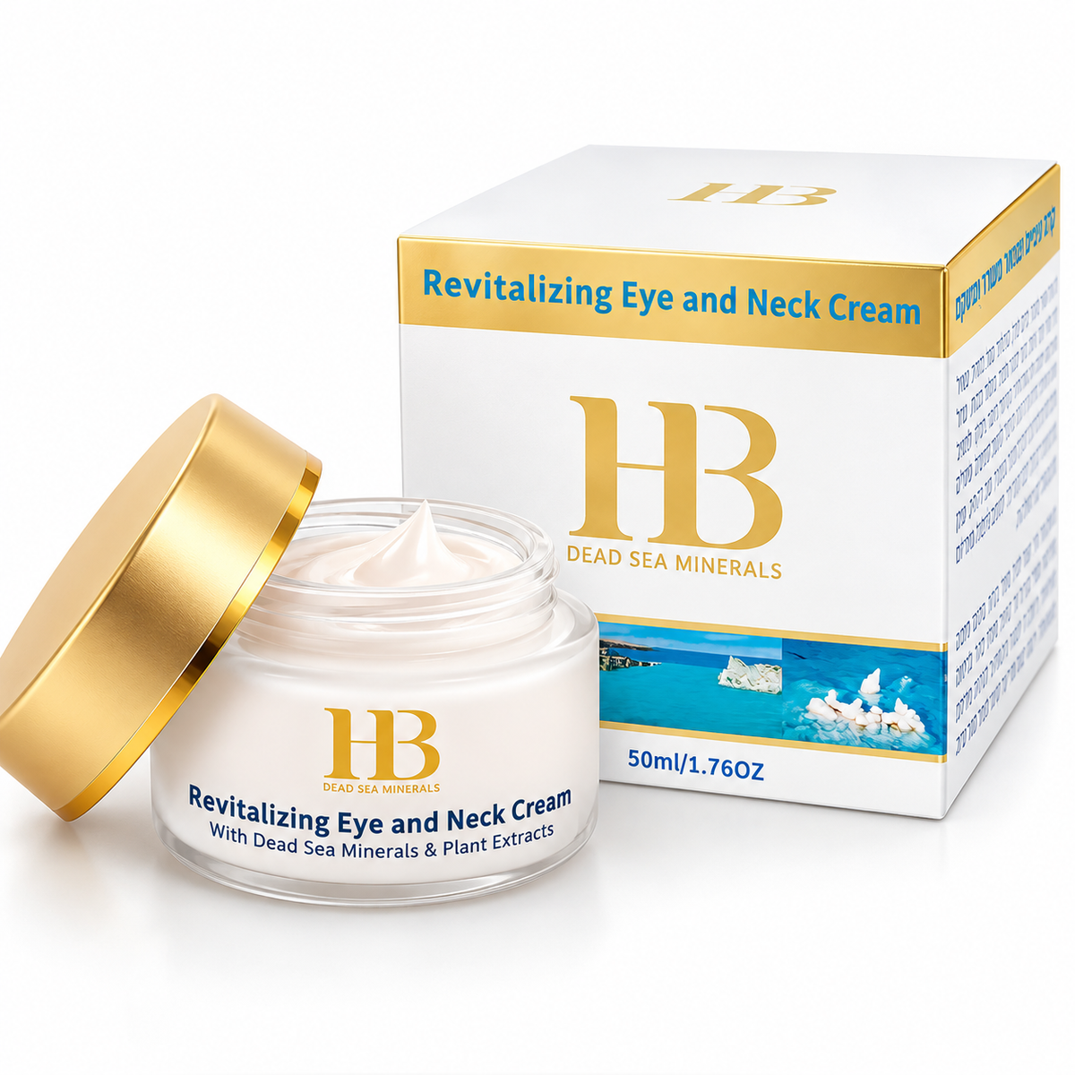 HB Anti-Aging Augen- & Halscreme mit Hyaluron 50ml