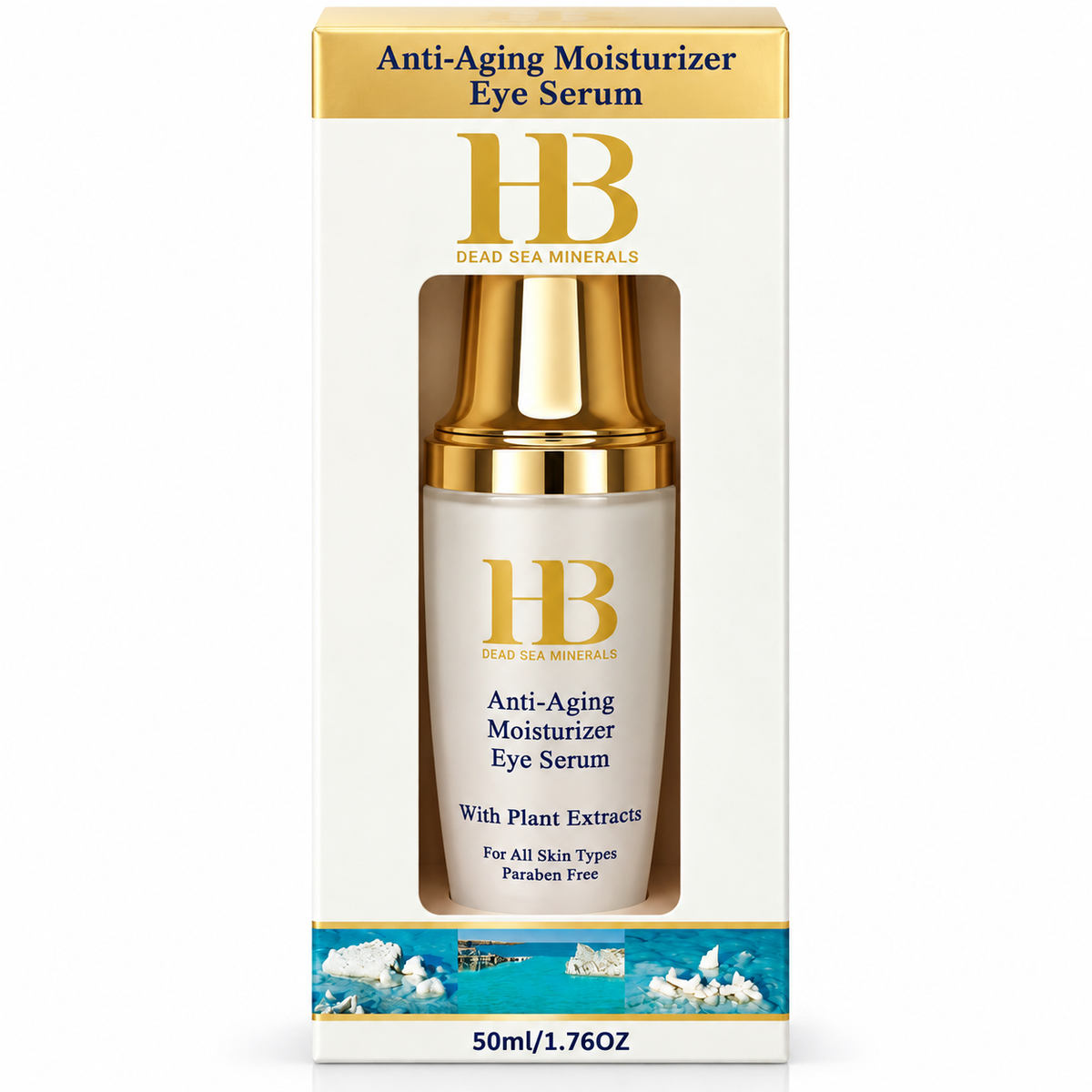 HB Anti-Aging Augenserum mit Totes-Meer-Mineralien 50 ml