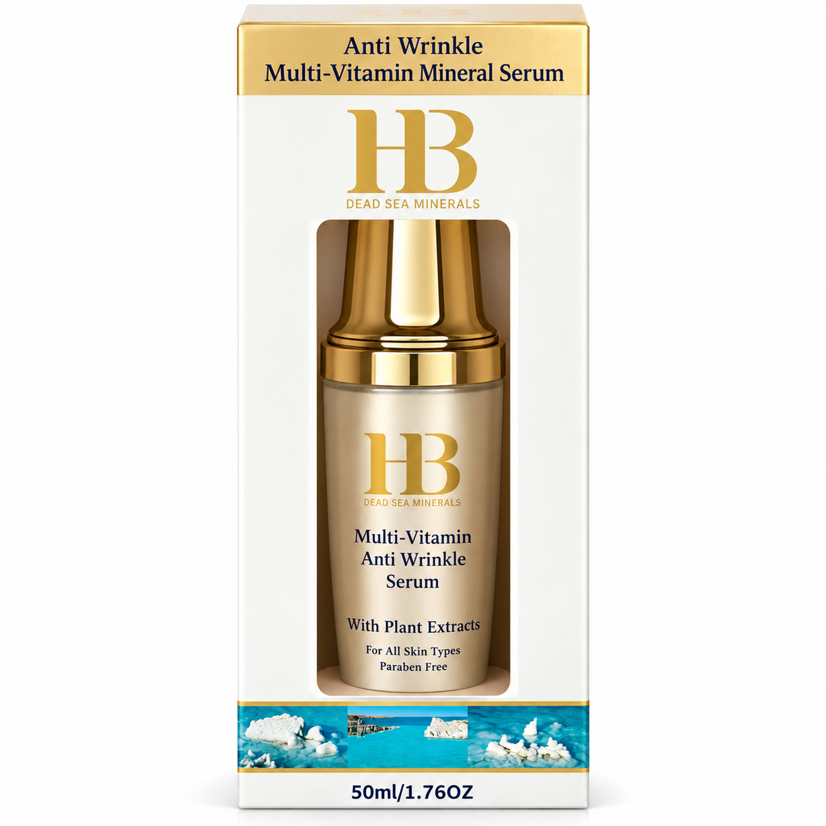 HB Anti-Falten Vitaminserum mit Totes-Meer-Mineralien 50ml