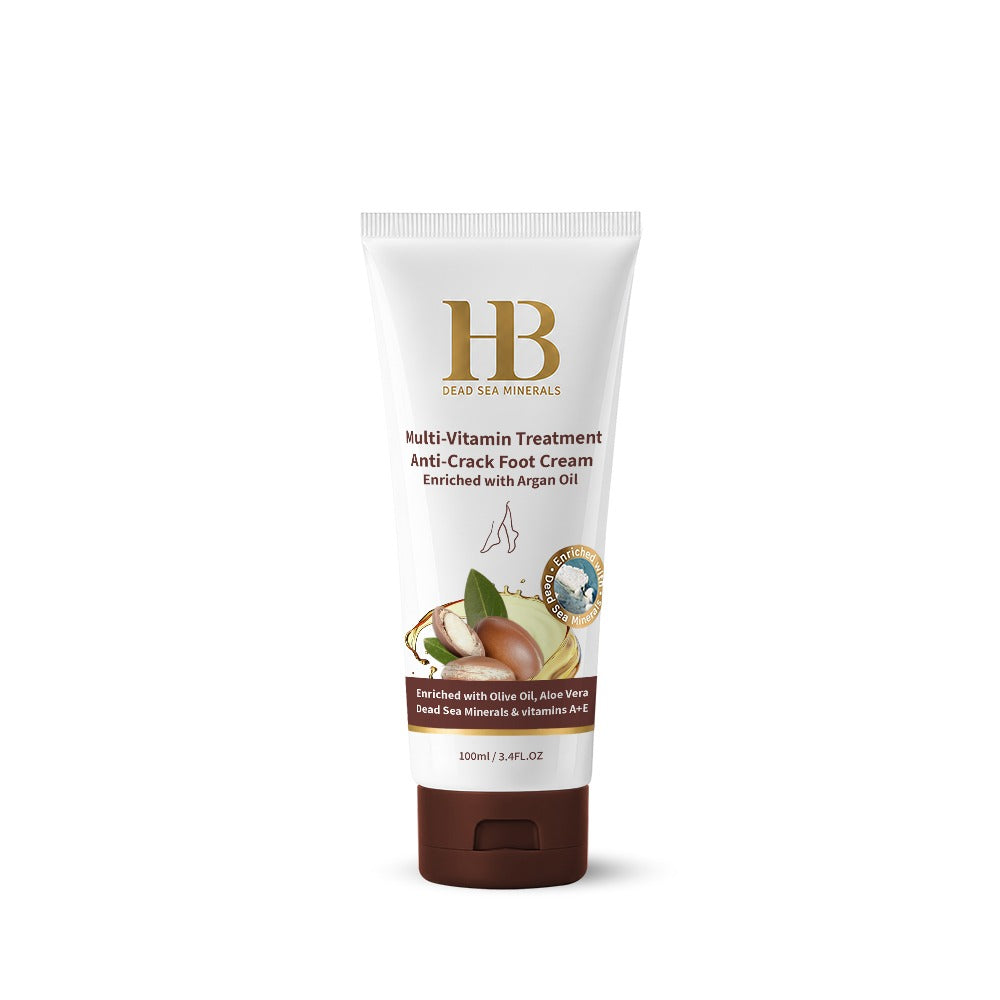 HB Multi-Vitamin Behandlung Anti-Riss Fußcreme Angereichert mit Arganöl 100ml