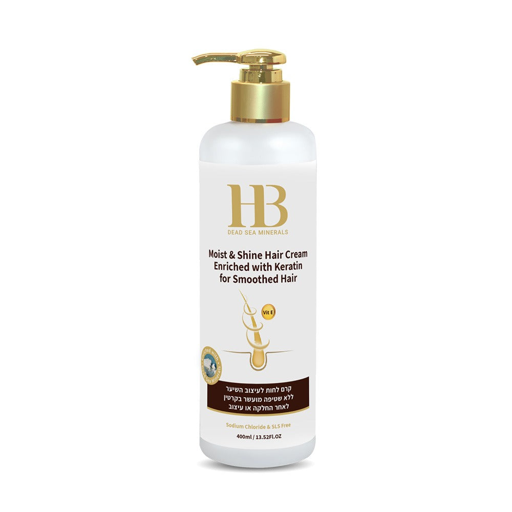 HB Feuchtigkeit & Glanz Silikon-Haarcreme 400ml