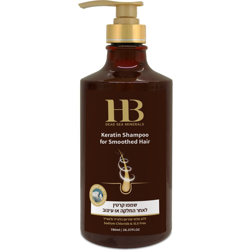HB Regenerierendes Keratin-Shampoo für geschädigtes Haar, 780 ml