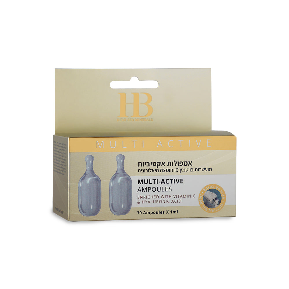 HB Feuchtigkeits-Ampullen mit Hyaluron & Vitamin C 30x1ml