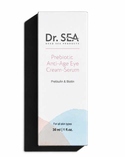 Dr.SEA prebiotinis senėjimą stabdantis paakių kremas-serumas, 30 ml