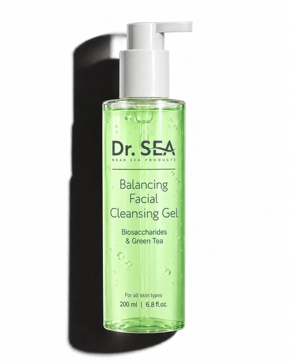 Dr.SEA Balancing Facial Cleansing Gel - Biosaccharides & Grean Tea, 200 ml