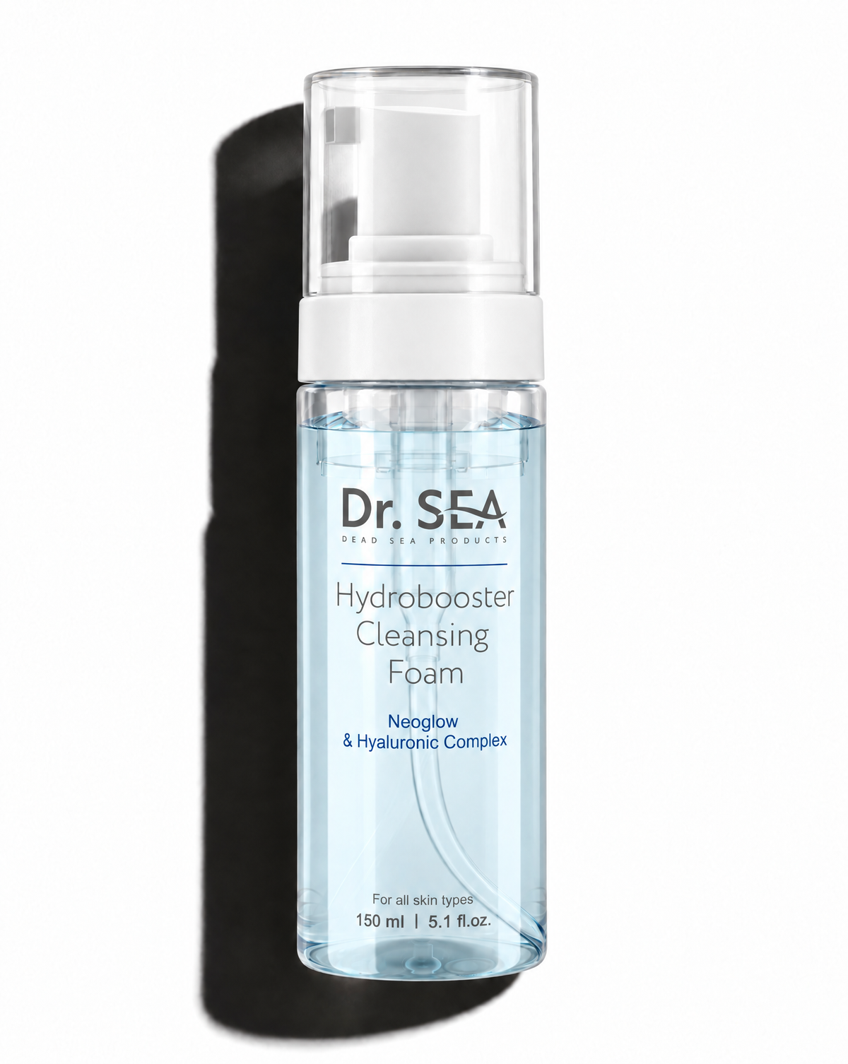 Dr.SEA Hydrobooster Cleansing Foam - Neoglow & Hyaluronic Complex, 150 ml