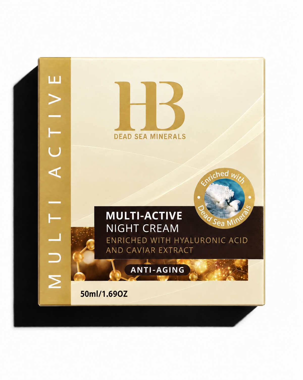 HB Multi Active Night Cream Hyaluronic Acid & Caviar, 50ml